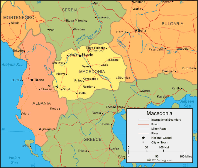 Pella Macedonia Map